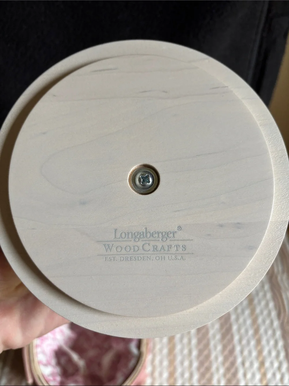 Signed 2006 Longaberger Horizon of Hope Basket Set